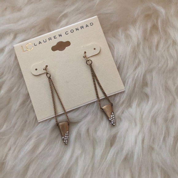 LC Lauren Conrad Jewelry - LC Lauren Conrad Simulated Diamond Drop Earrings